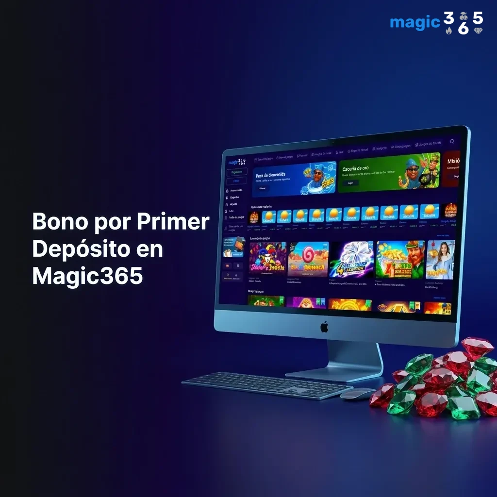 Bono de bienvenida Magic365: hasta 150% en tu primer depósito más 125 giros gratis para casino y deportes