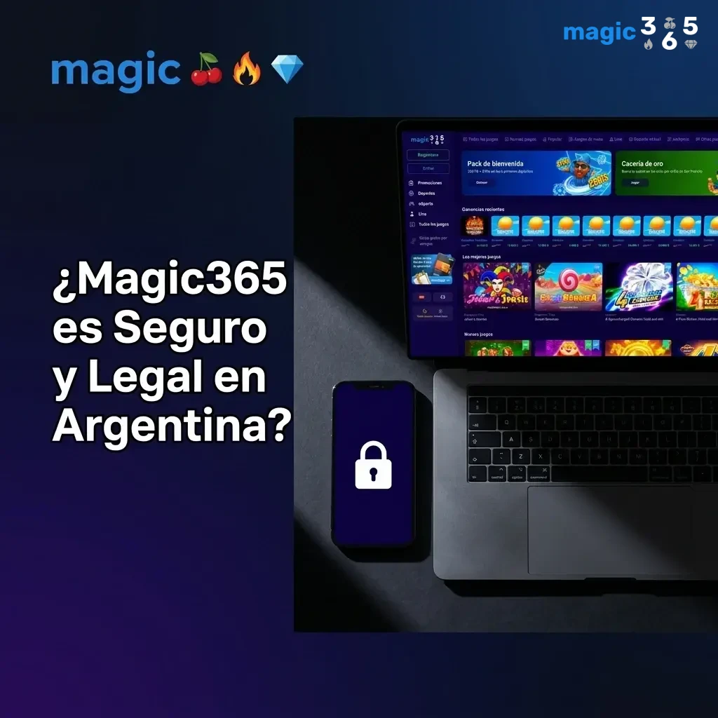 Sitio de apuestas Magic365 con licencia internacional, cifrado SSL y herramientas de juego responsable para jugadores argentinos