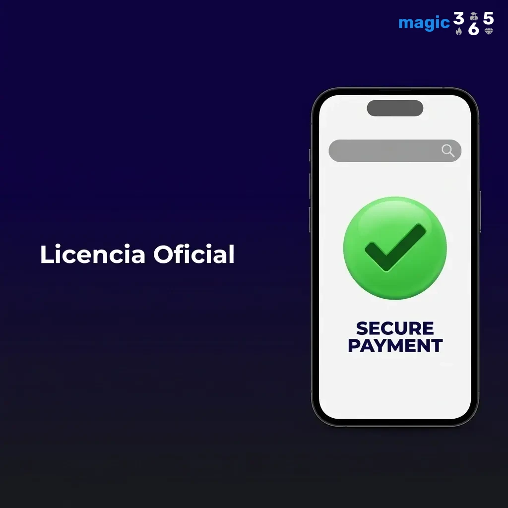 Licencia oficial de Magic365: plataforma regulada con auditoría de juegos, protección de datos y pagos confiables.