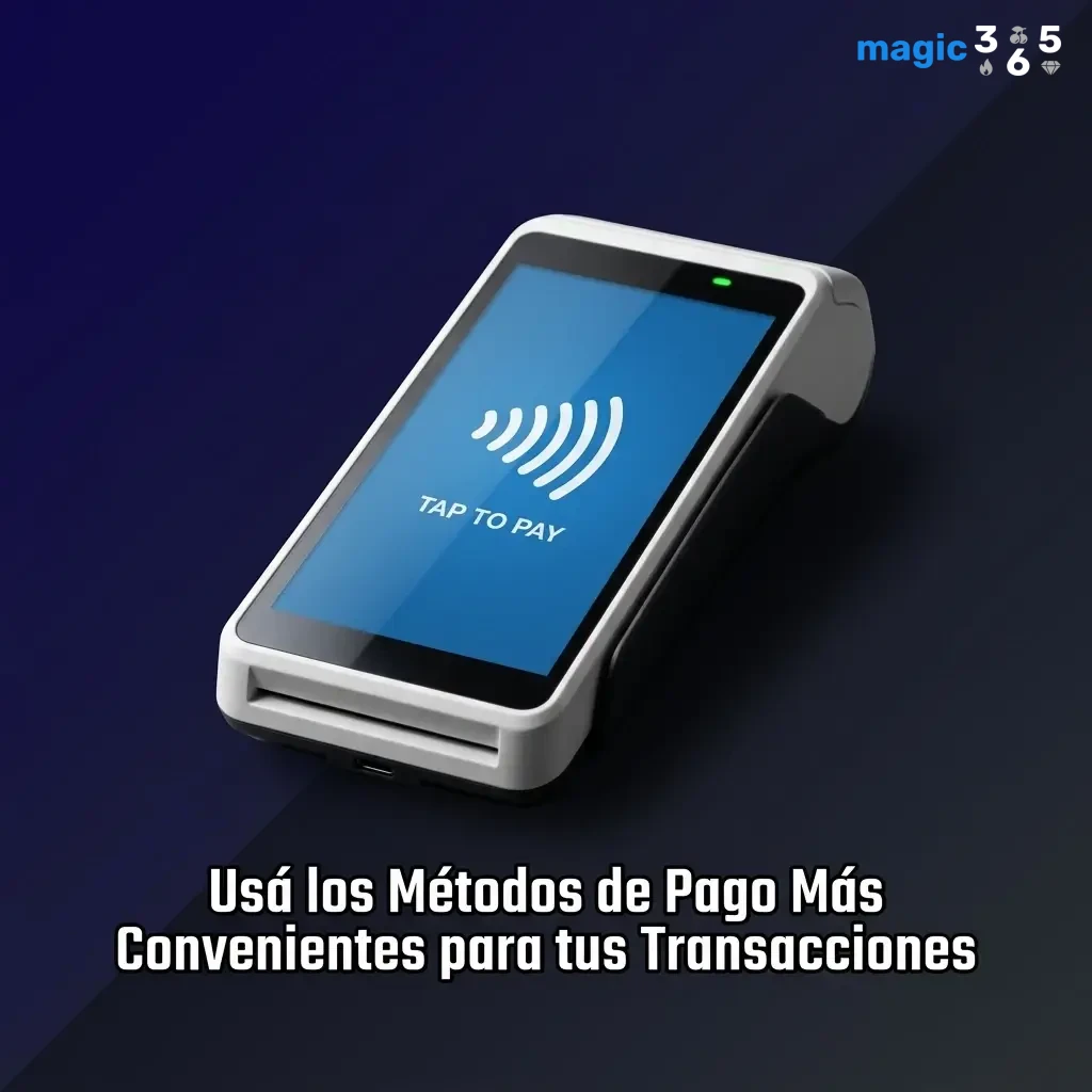 Métodos de pago en Magic365: transferencia bancaria, Mercado Pago, CBU QR, USDT ERC20 y TRC20 para jugadores argentinos.