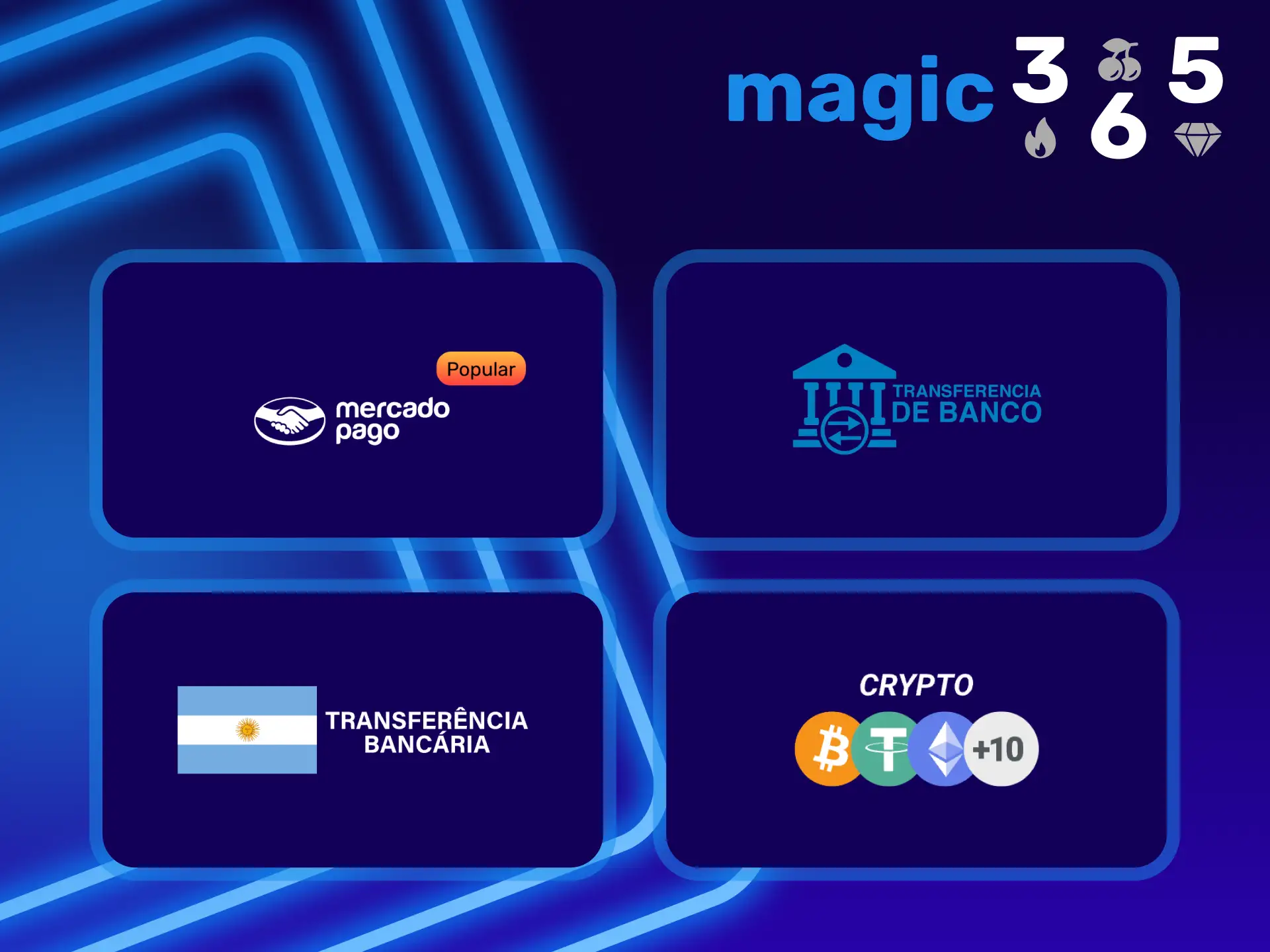 Realiza tus pagos de forma rápida y segura con la aplicación Magic365.