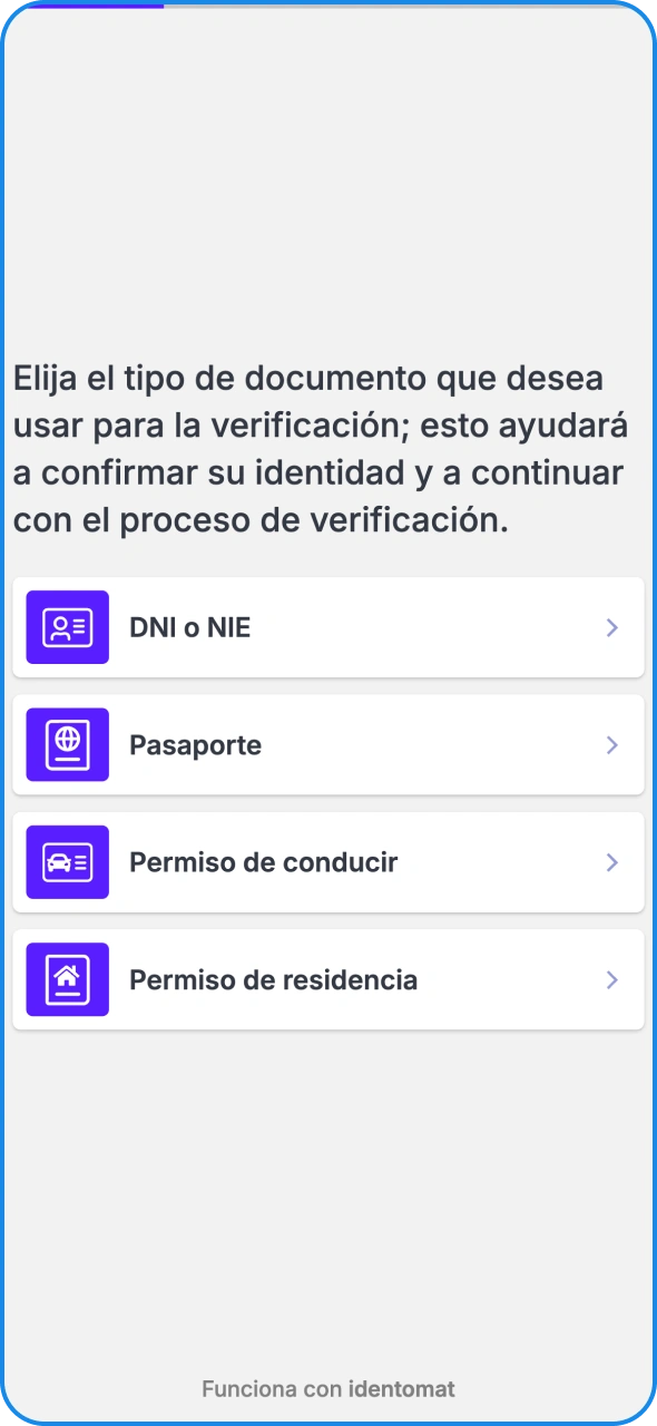 Sube los documentos necesarios a la plataforma Magic365.